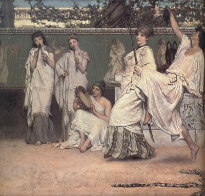 Alma-Tadema, Sir Lawrence A Private Celebration (mk23) Spain oil painting art